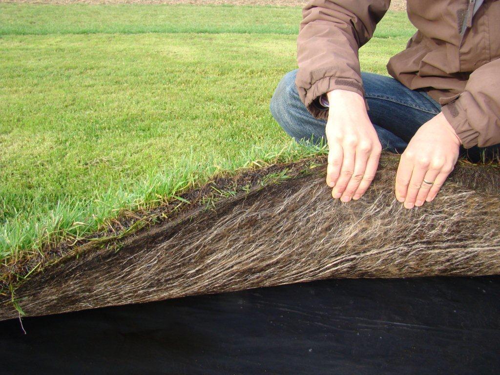Salix have the facilities to contract grow turf using the VMax3 range of  Turf Reinforcement Mats