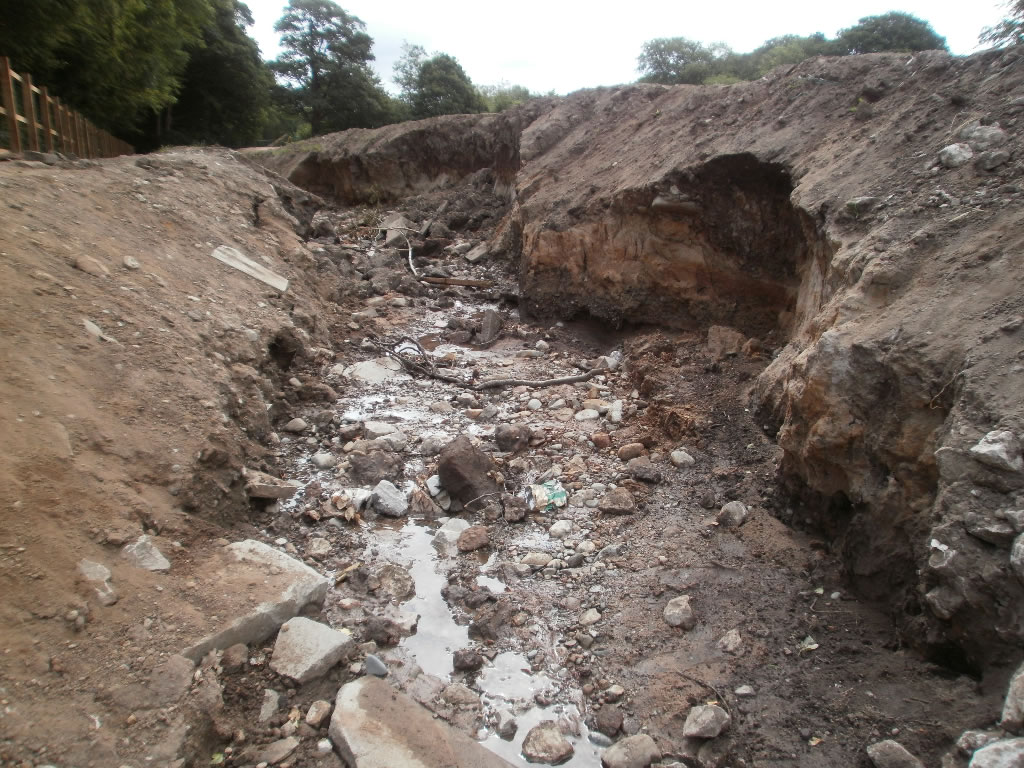 Severe Erosion Prior To Works