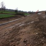 Rodbourne railway embankment bare soils
