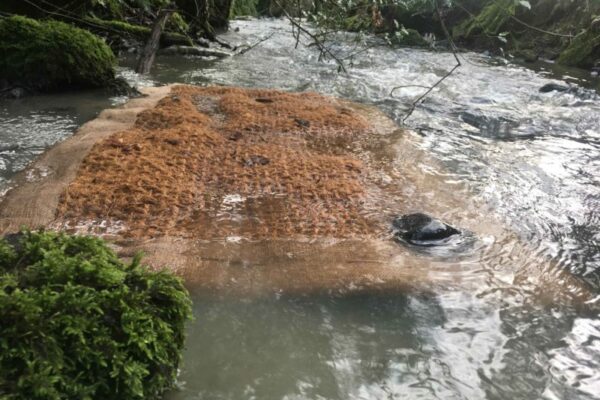 SiltMat-in-river-to-capture-sediment-downstream-of-polluting-inflow