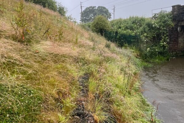 Erosion Protection on the River Leith, Thrimby, Network Rail