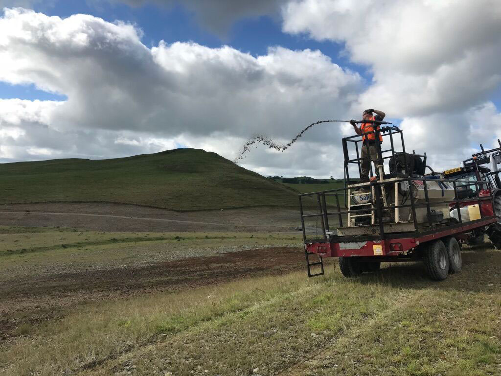 Spraying-TerrAffix-Hydrasoil-at-Frongoch