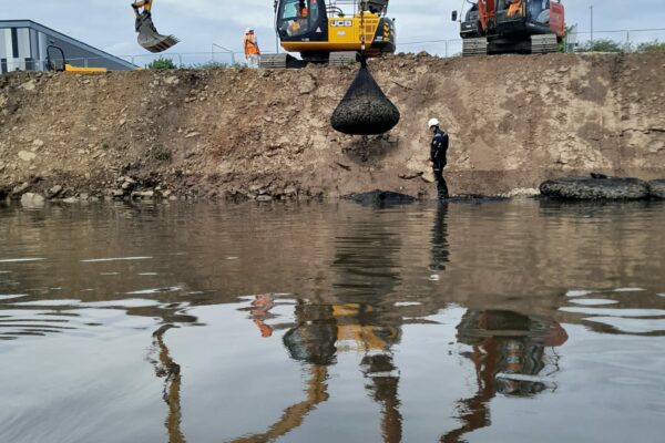 Canal Bank Remediation, Irlam Wharf