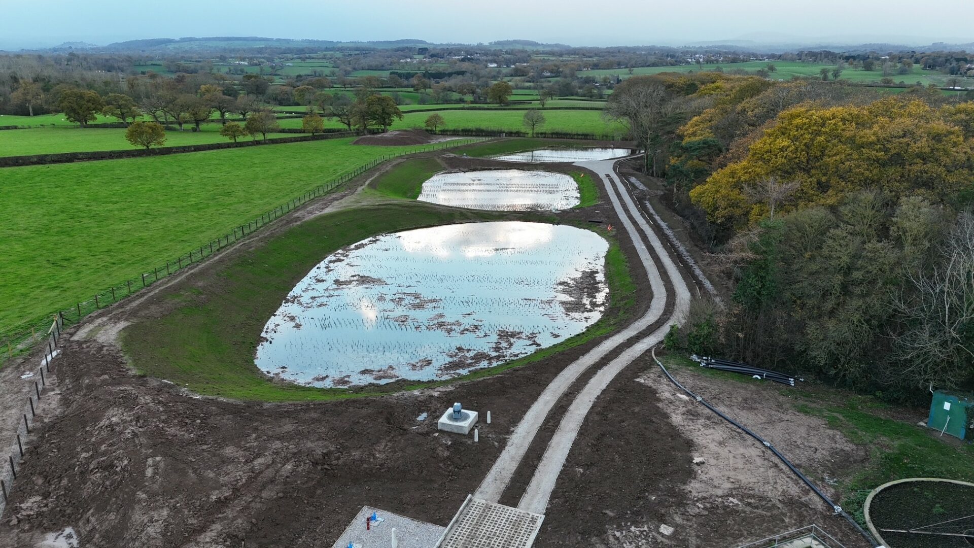 On behalf of DCWW (Dŵr Cymru Welsh Water) and as part of an AMP7 trial, Salix completed works on an Integrated Constructed Wetland (ICW) at Tremeirchion waste water treatment works.