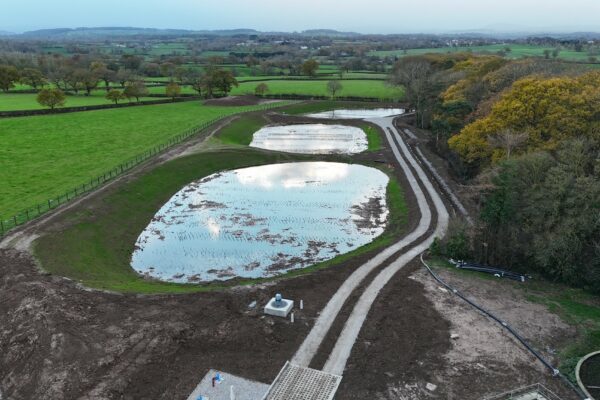 On behalf of DCWW (Dŵr Cymru Welsh Water) and as part of an AMP7 trial, Salix completed works on an Integrated Constructed Wetland (ICW) at Tremeirchion waste water treatment works.